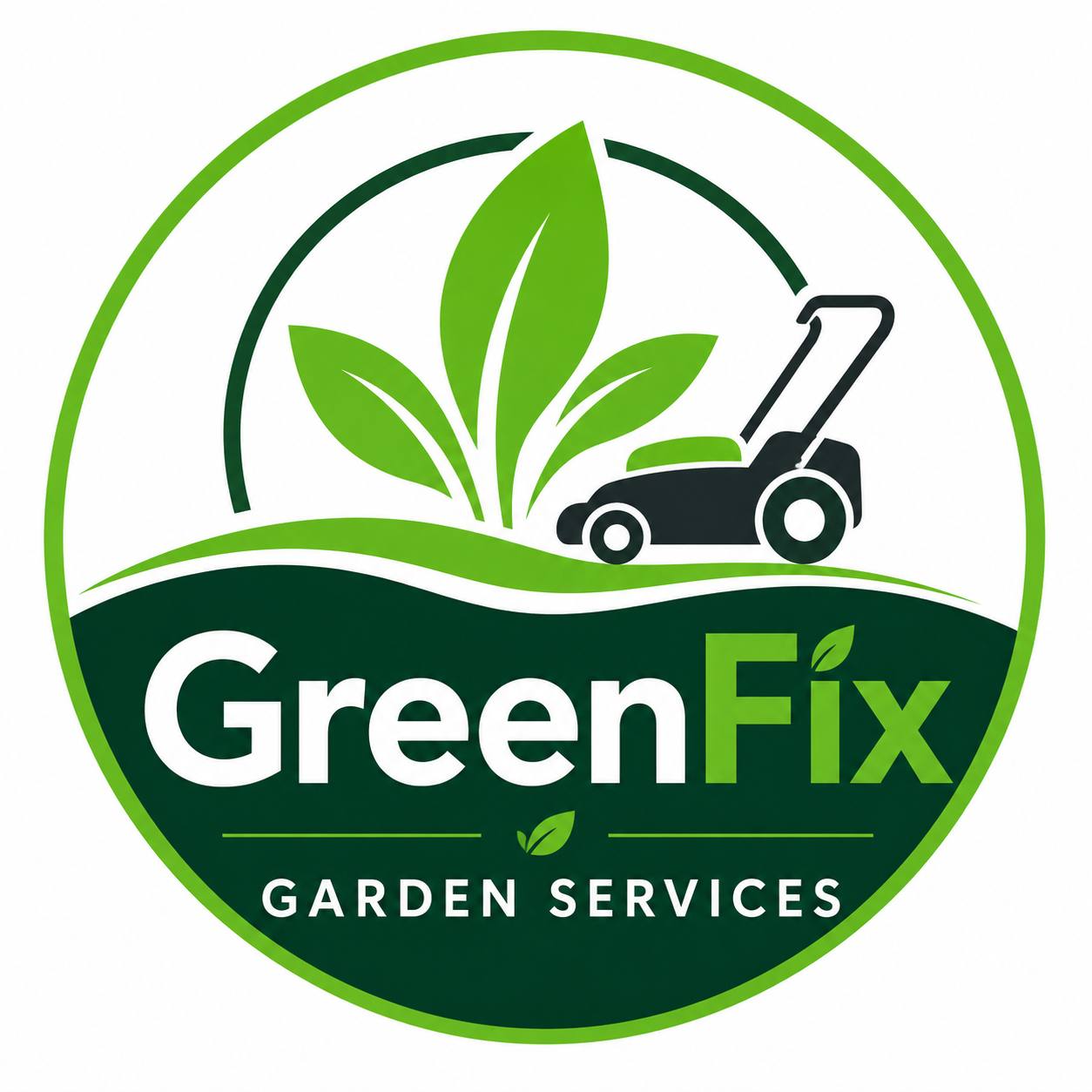 GreenFix Garden Services Logo